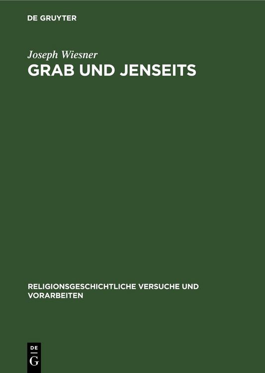 Produktbild: Grab und Jenseits