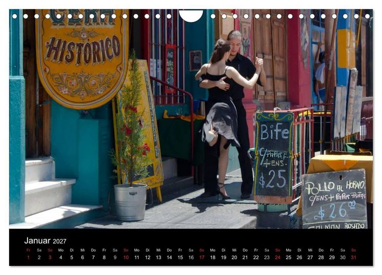 Produktbild: Buenos Aires (Wandkalender 2027 DIN A4 quer), CALVENDO Monatskalender