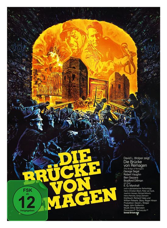 Produktbild: Die Br&uuml;cke von Remagen - 3-Disc Limited Collector's Edition im Mediabook (+ DVD) (+ Bonus-Blu-ray)