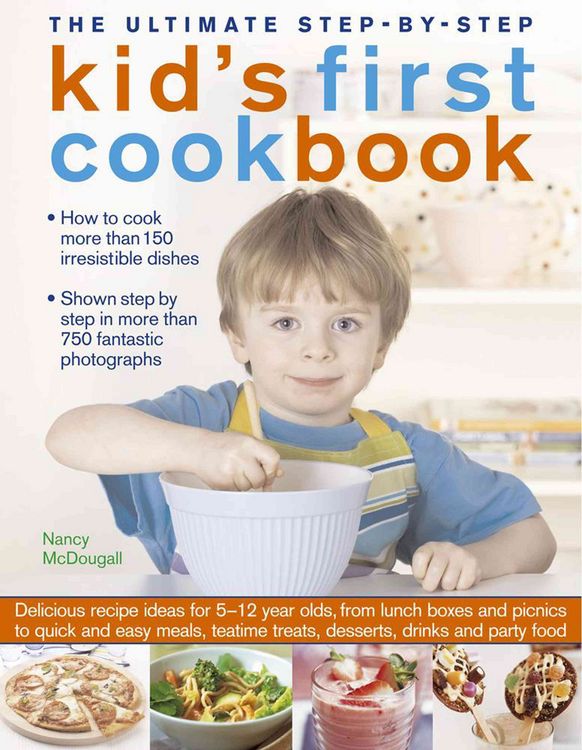 Produktbild: Mcdougall Nancy: Ultimate Step-by-step Kid's First Cookbook