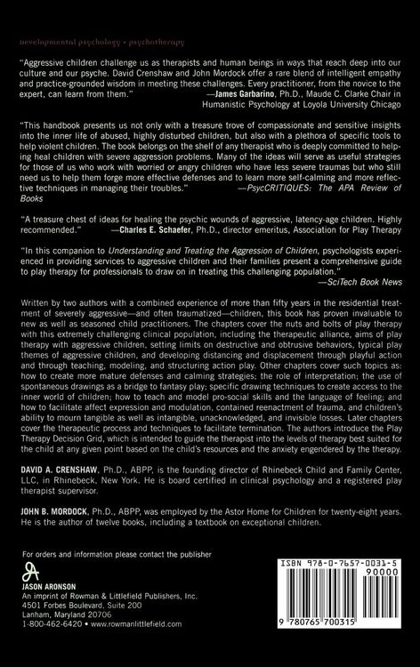 Produktbild: Handbook of Play Therapy with Aggressive Children