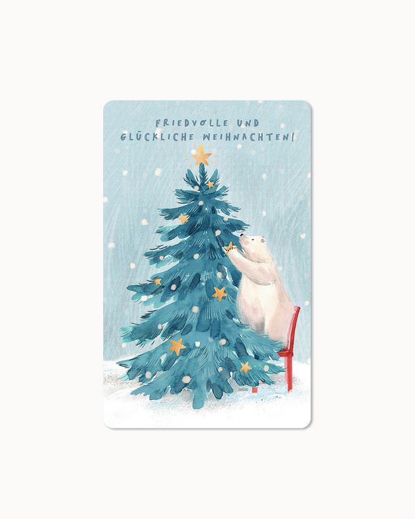 Produktbild: Lunacard Postkarte *Eisb&auml;r