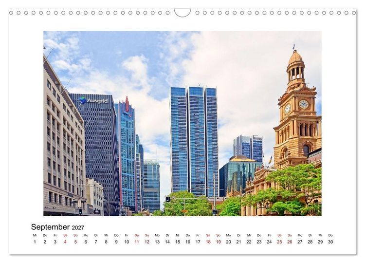 Produktbild: Sydney - beeindruckende Metropole (Wandkalender 2027 DIN A3 quer), CALVENDO Monatskalender