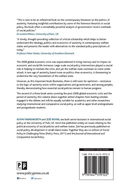 Produktbild: Social policy in times of austerity