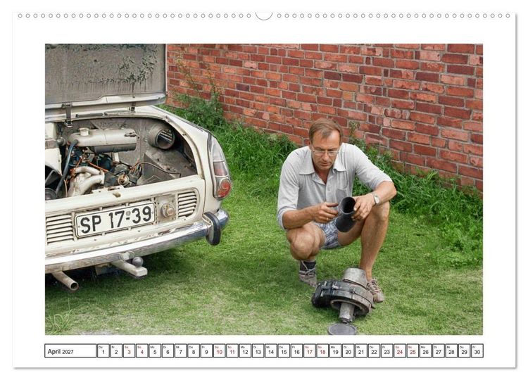 Produktbild: Der Stolz vergangener Zeiten (Wandkalender 2027 DIN A2 quer), CALVENDO Monatskalender