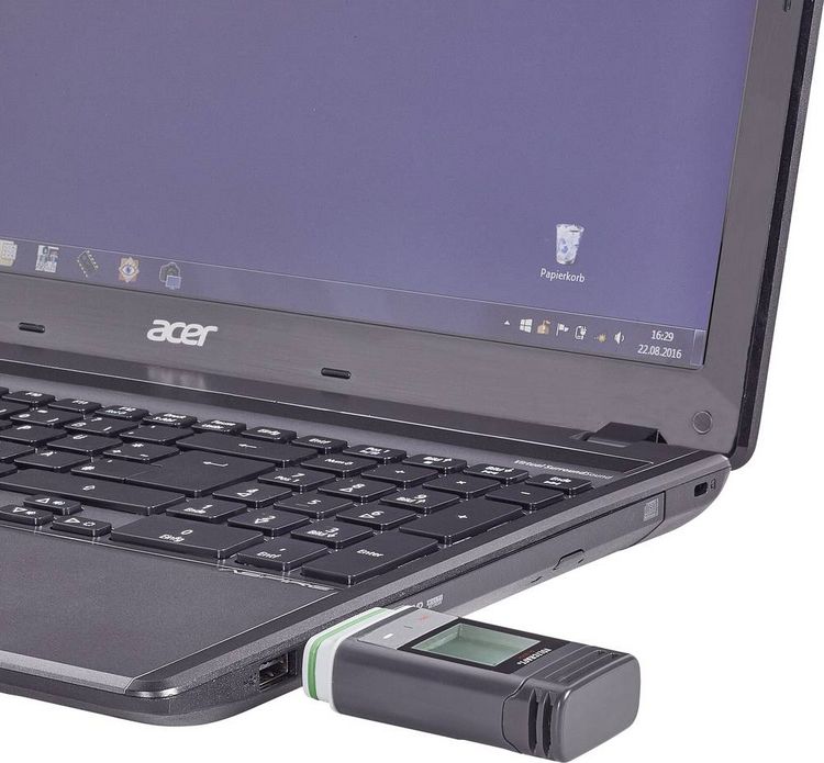 Produktbild: VOLTCRAFT DL-200 T DL-200T Temperatur-Datenlogger Messgr&ouml;&szlig;e Temperatur -30 bis +60 &deg;C PDF Funktion