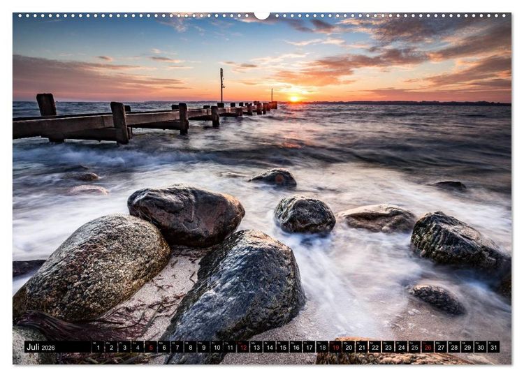 Produktbild: Ein neuer Tag beginnt (Wandkalender 2026 DIN A2 quer), CALVENDO Monatskalender