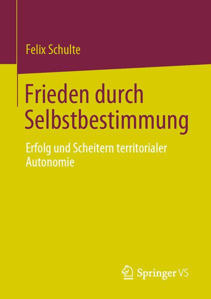 Produktbild: Frieden durch Selbstbestimmung