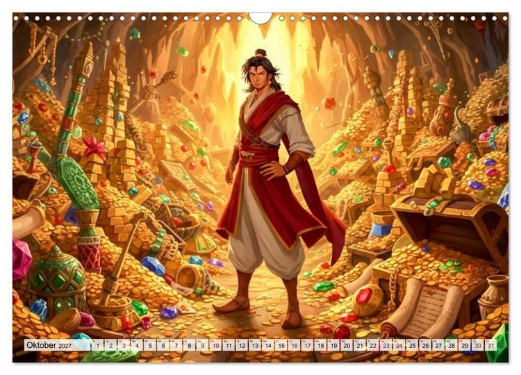 Produktbild: Sinbad &ndash; Reisen ins Unbekannte (Wandkalender 2027 DIN A3 quer), CALVENDO Monatskalender