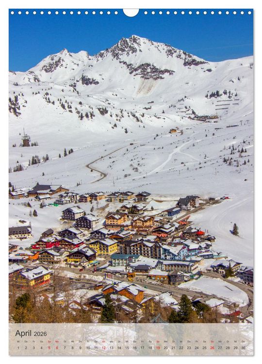 Produktbild: Es gr&uuml;&szlig;t Obertauern (Wandkalender 2026 DIN A3 hoch), CALVENDO Monatskalender