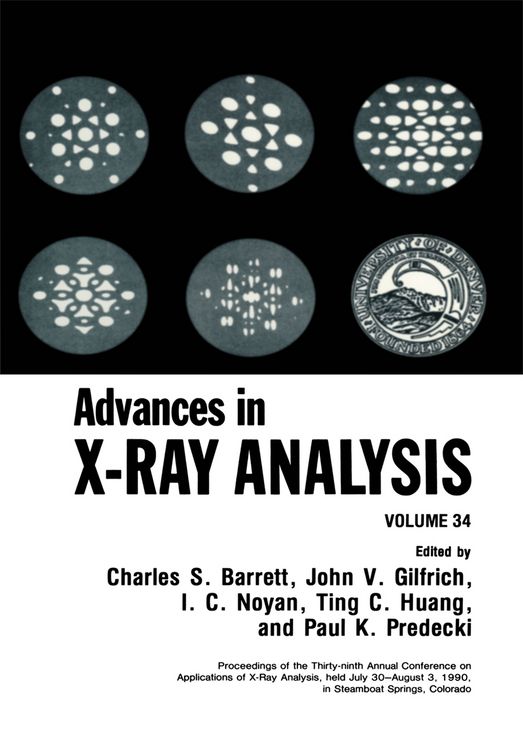 Produktbild: Advances in X-Ray Analysis