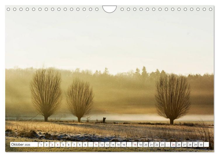 Produktbild: Die Wetterau - Landschaft und Kultur (Wandkalender 2026 DIN A4 quer), CALVENDO Monatskalender