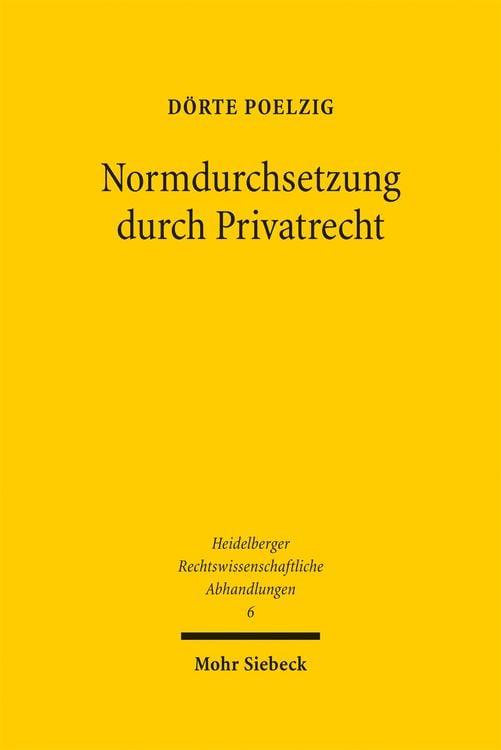 Produktbild: Normdurchsetzung durch Privatrecht
