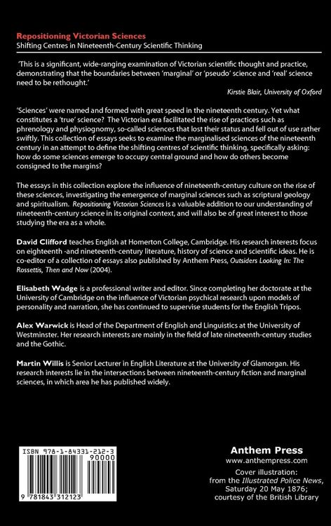 Produktbild: Repositioning Victorian Sciences