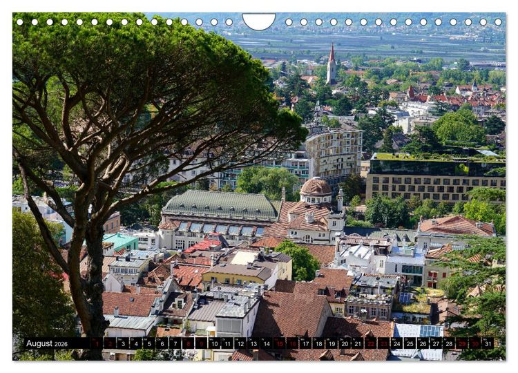 Produktbild: Spaziergang in Meran (Wandkalender 2026 DIN A4 quer), CALVENDO Monatskalender