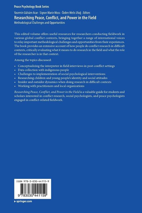 Produktbild: Researching Peace, Conflict, and Power in the Field