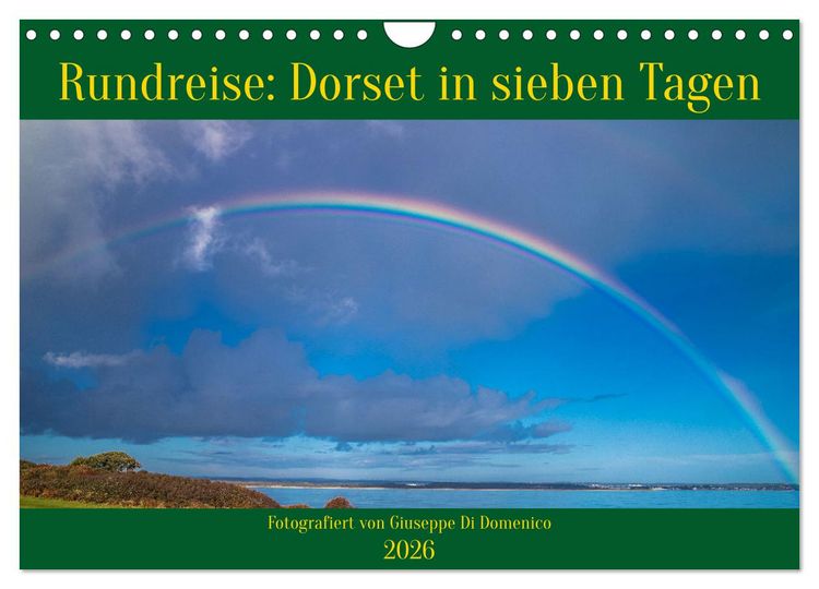 Produktbild: Rundreise: Dorset in sieben Tagen (Wandkalender 2026 DIN A4 quer), CALVENDO Monatskalender