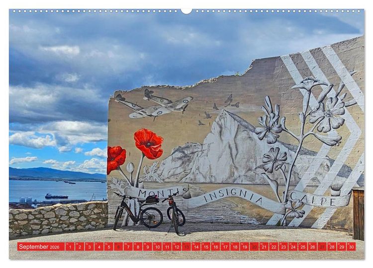 Produktbild: Ein Herz f&uuml;r Gibraltar (hochwertiger Premium Wandkalender 2026 DIN A2 quer), Kunstdruck in Hochglanz