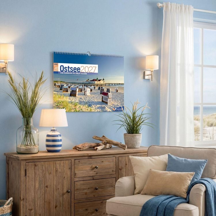 Produktbild: Ostsee ReiseLust Kalender 2027 | von Flensburg bis nach Usedom