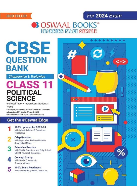 Produktbild: Oswaal CBSE Class 11 Political Science Question Bank (2024 Exam)