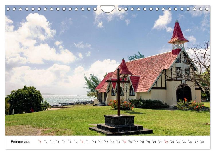 Produktbild: Inselparadies Mauritius (Wandkalender 2026 DIN A4 quer), CALVENDO Monatskalender