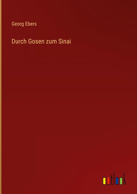 Produktbild: Durch Gosen zum Sinai