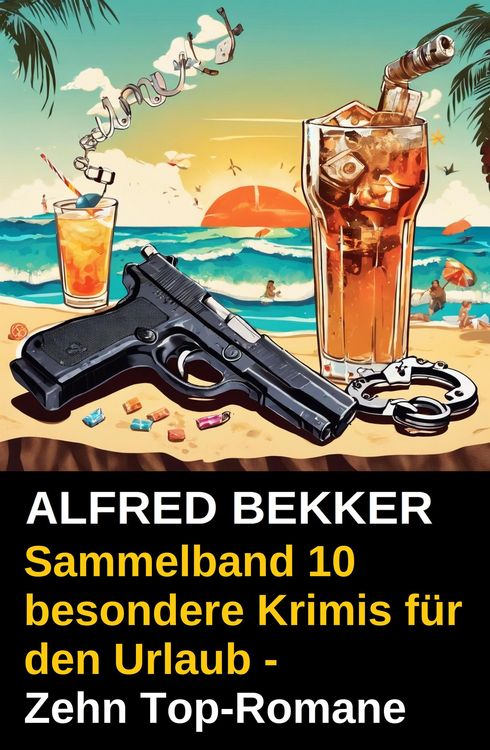 Produktbild: Sammelband 10 besondere Krimis f&uuml;r den Urlaub - Zehn Top-Romane