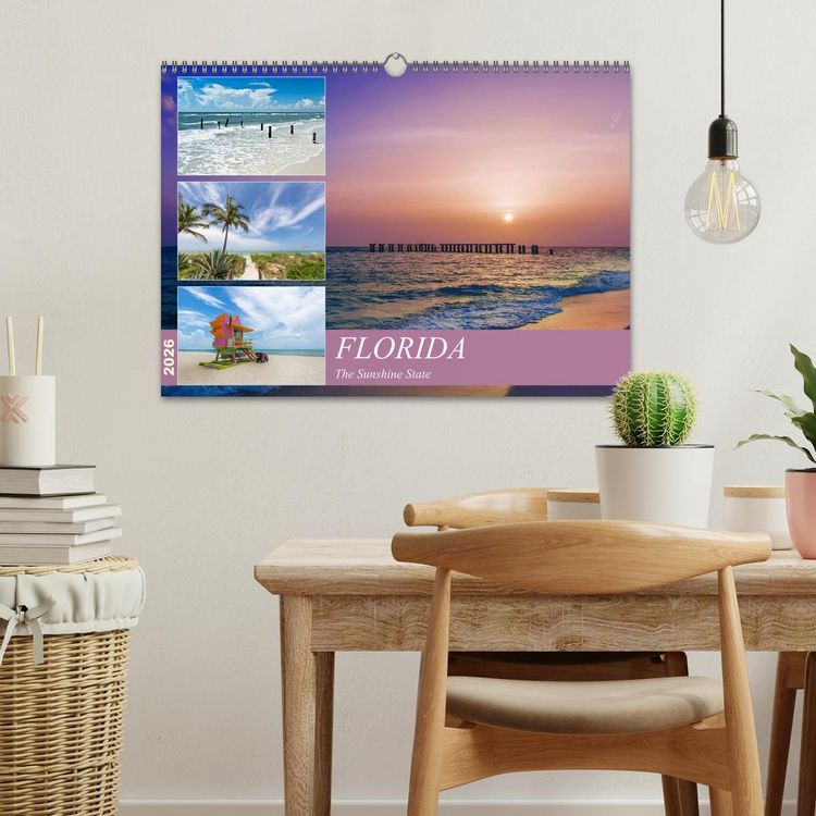 Produktbild: FLORIDA The Sunshine State (Wall Calendar 2026 DIN A3 landscape), CALVENDO 12 Month Wall Calendar