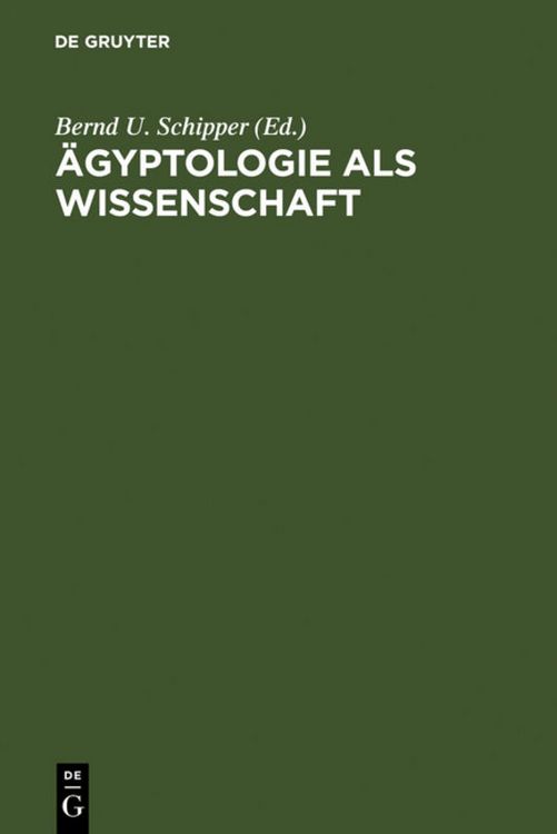 Produktbild: &Auml;gyptologie als Wissenschaft