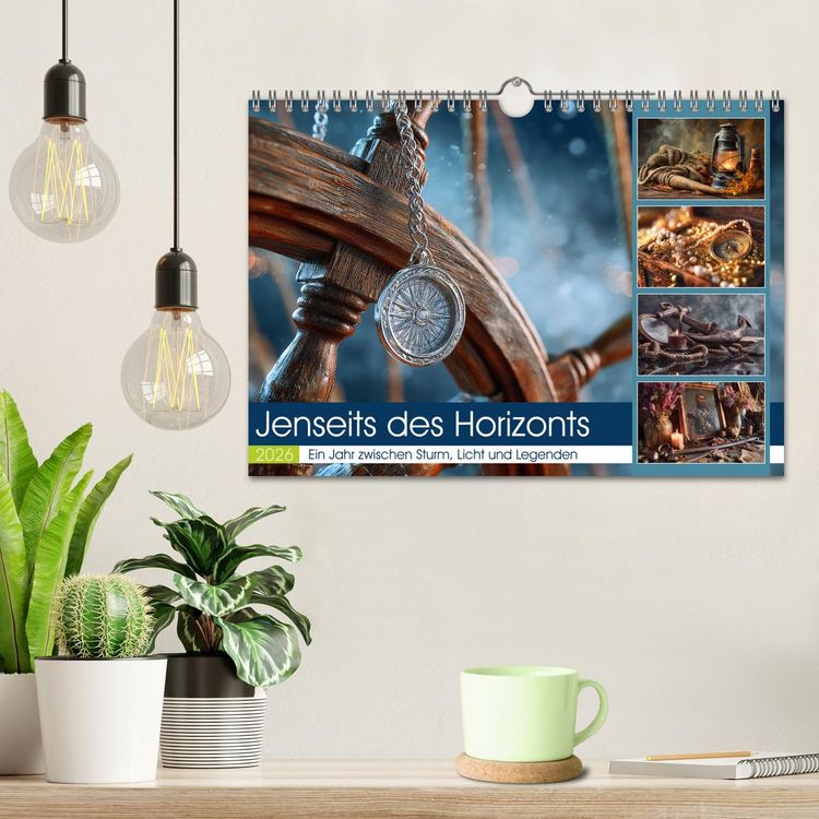 Produktbild: Jenseits des Horizonts (Wandkalender 2026 DIN A4 quer), CALVENDO Monatskalender