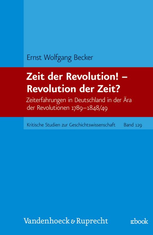 Produktbild: Zeit der Revolution! - Revolution der Zeit?
