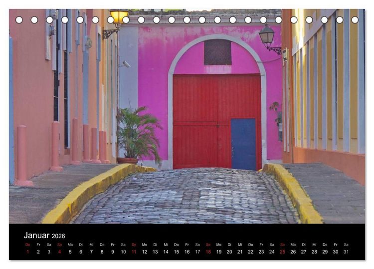 Produktbild: Trauminsel Puerto Rico (Tischkalender 2026 DIN A5 quer), CALVENDO Monatskalender