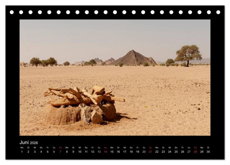 Produktbild: Sudan (Tischkalender 2026 DIN A5 quer), CALVENDO Monatskalender