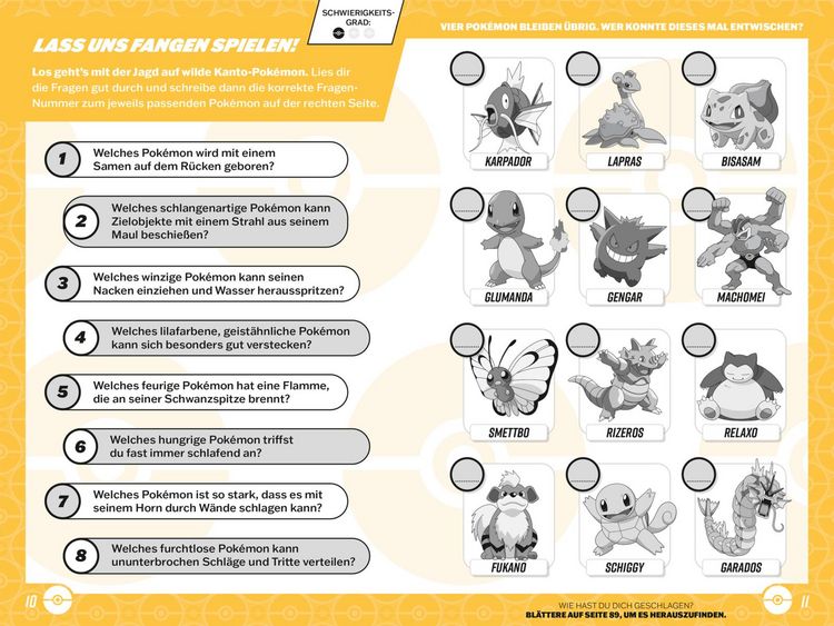 Produktbild: Pok&eacute;mon Activity-Buch: Das ultimative Quizbuch
