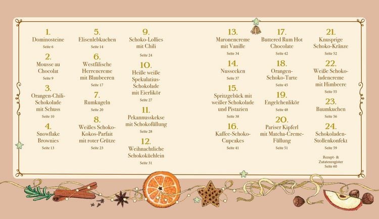 Produktbild: 24 Schokotr&auml;ume bis Weihnachten