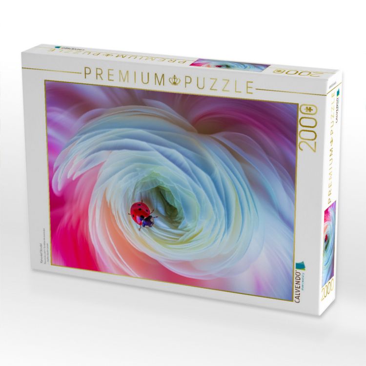 Produktbild: CALVENDO Puzzle Ranunkel Strudel | 2000 Teile Lege-Gr&ouml;&szlig;e 90x67cm Foto-Puzzle f&uuml;r gl&uuml;ckliche Stunden