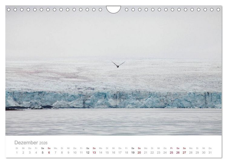 Produktbild: Spitzbergen - Wild.Rau.Ungez&auml;hmt. (Wandkalender 2026 DIN A4 quer), CALVENDO Monatskalender