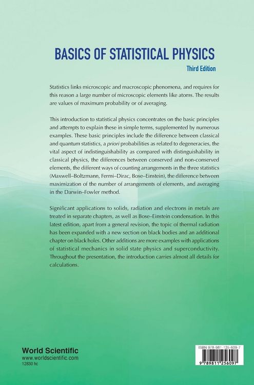 Produktbild: Basic Of Statistic Phy (3rd Ed)