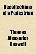 Produktbild: Recollections of a Pedestrian