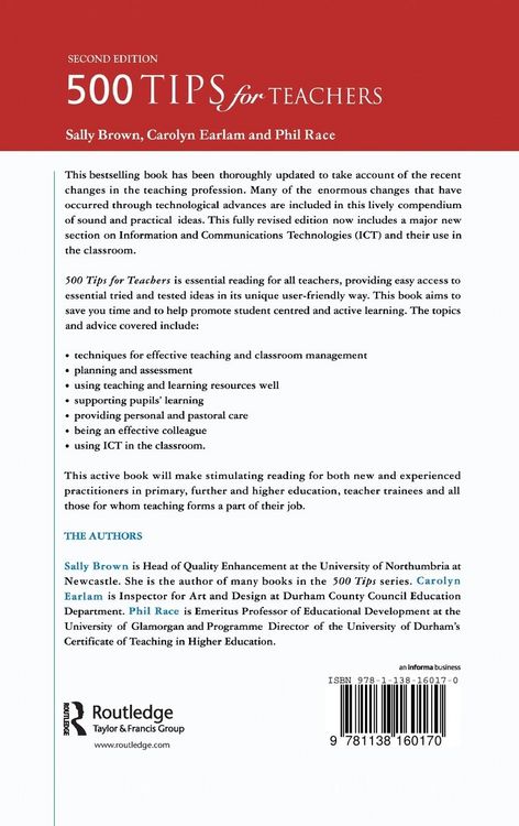 Produktbild: 500 Tips for Teachers
