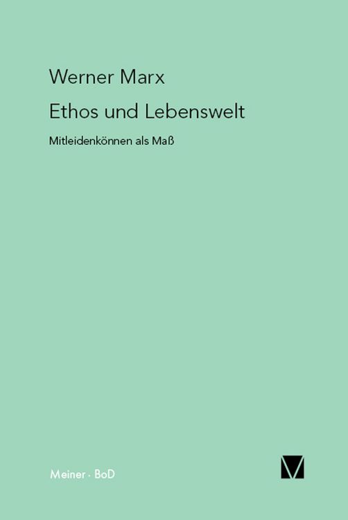Produktbild: Ethos und Lebenswelt