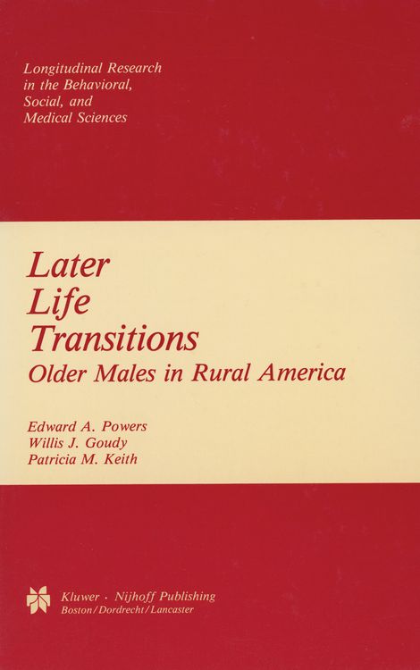 Produktbild: Later Life Transitions