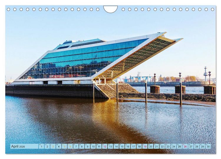 Produktbild: High-Tech-Architektur - Impressionen eines modernen Baustils (Wandkalender 2026 DIN A4 quer), CALVENDO Monatskalender