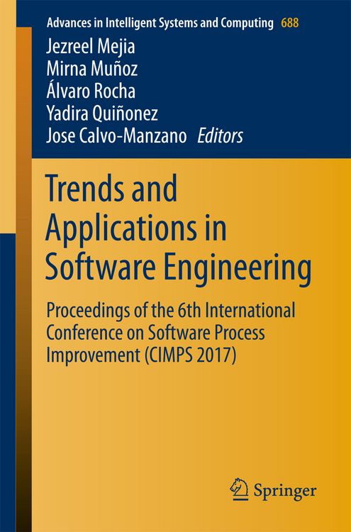 Produktbild: Trends and Applications in Software Engineering