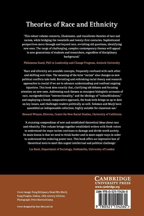 Produktbild: Theories of Race and Ethnicity