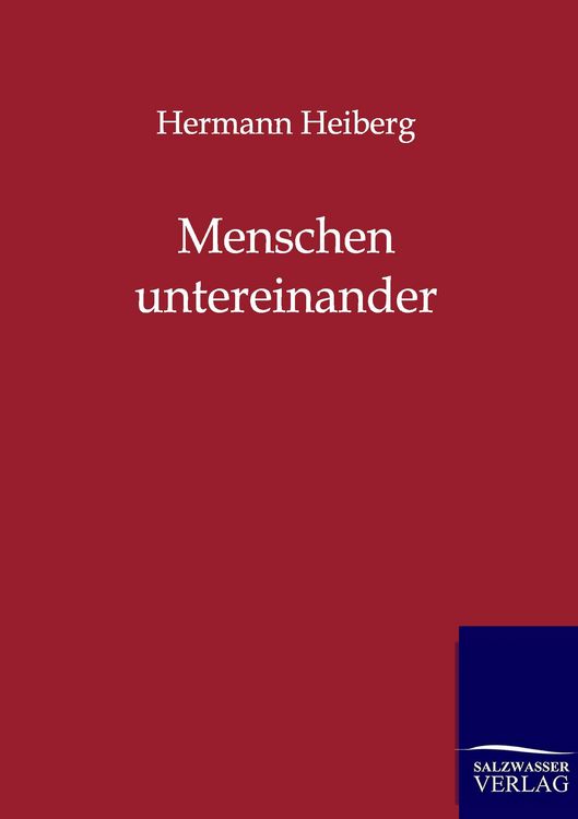 Produktbild: Menschen untereinander
