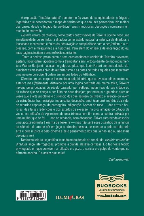 Produktbild: Hist&oacute;ria natural da ditadura
