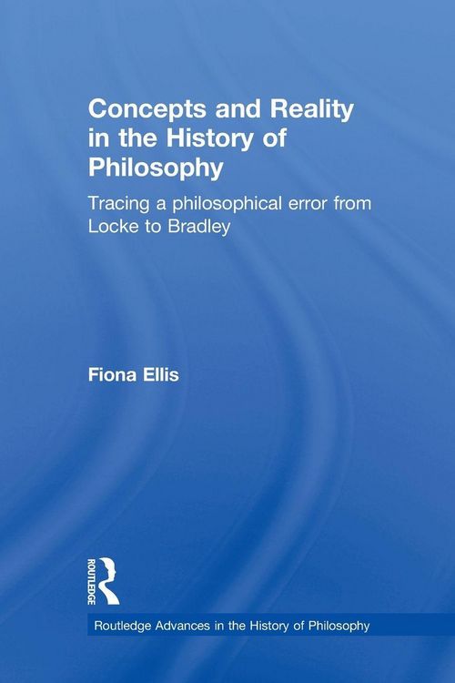 Produktbild: Concepts and Reality in the History of Philosophy