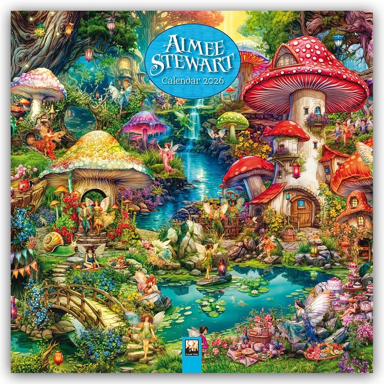 Produktbild: Aimee Stewart 2026 – Original Flame Tree Publishing-Kalender [Kalender]