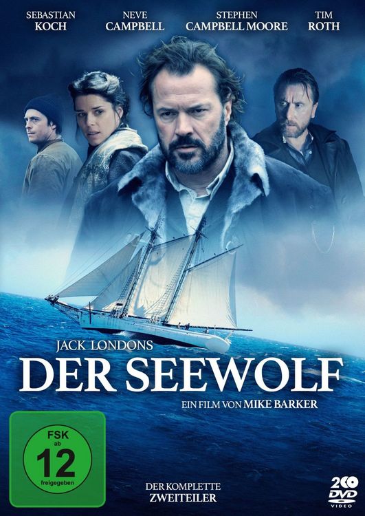 Produktbild: Der Seewolf - Die neueste Verfilmung des Jack London Stoffes in 2 Teilen mit Sebastian Koch (Fernsehjuwelen) [2 DVDs]